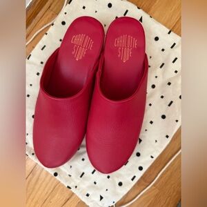 Charlotte Stone Martino clogs sz 9